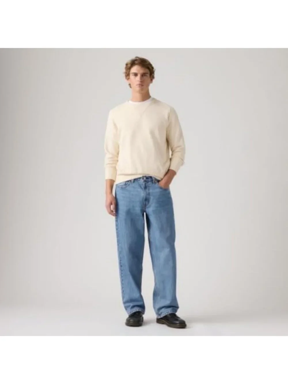 Baggy Fit Men's Jeans - Comfortable, Stylish Denim for Everyday Wear